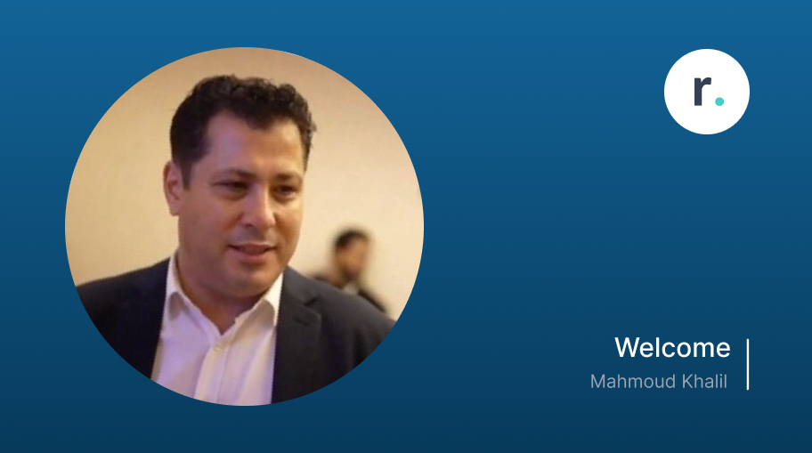 Expanding Horizons: Welcome Mahmoud Khalil to the Rppl Family